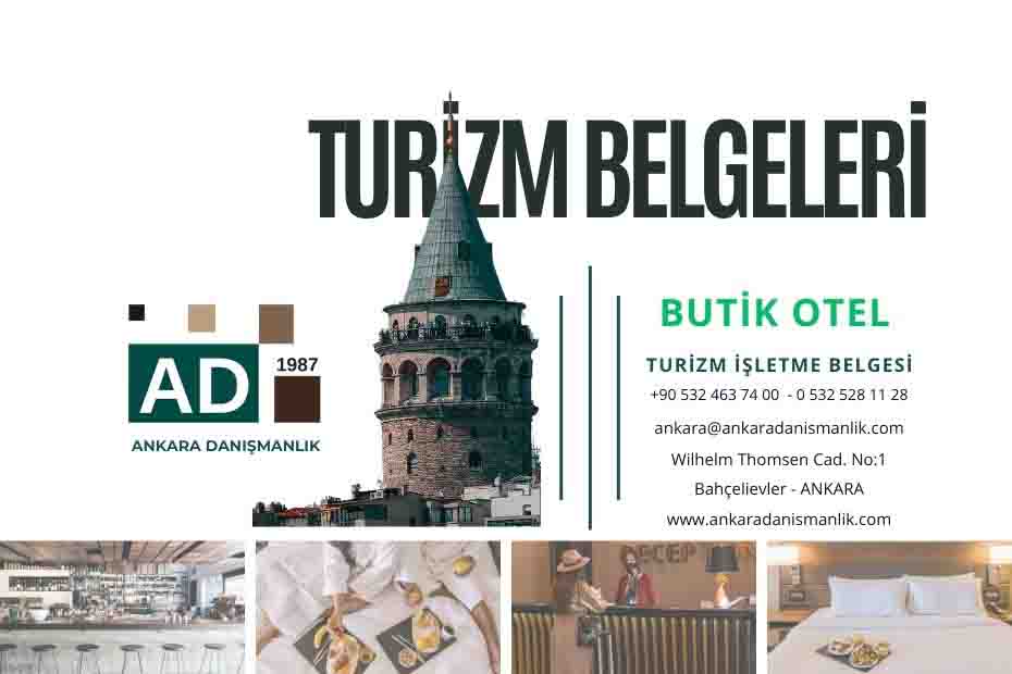 Butik Otel turizm İşletme Belgesi İçin Sağlanması Gereken Özellikler