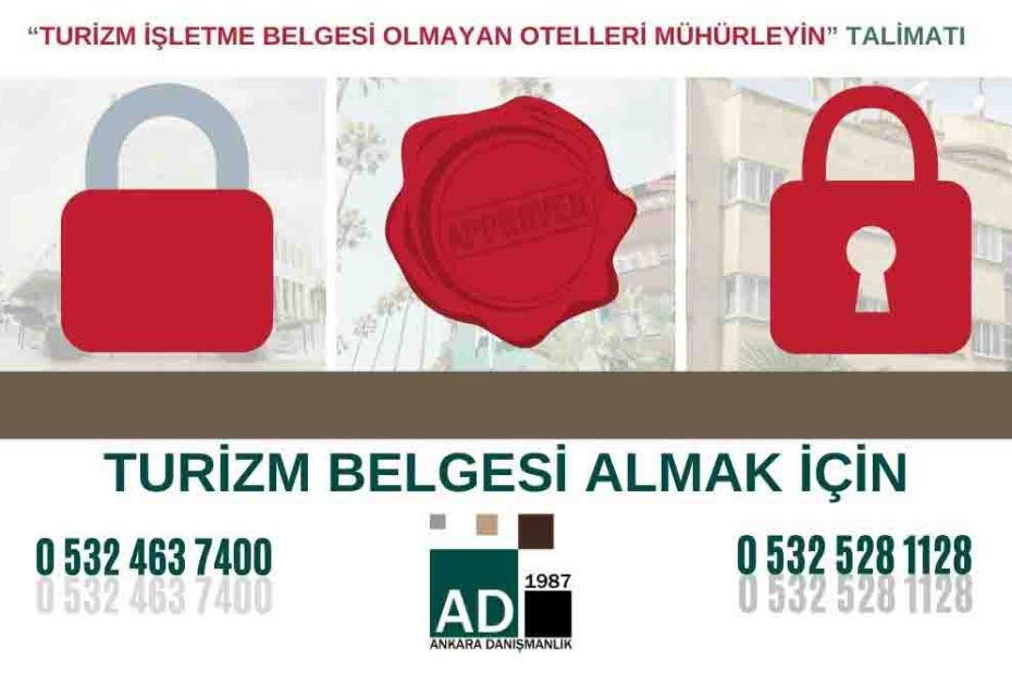 Turizm işletme belgesi zorunluluğu getirildikten sonra defalarca vurguladığımız ve uyardığımız üzere belgesiz oteller kapatılmaya başlandı. Aşağıda ki yazımız bu konu ile ilgili detaylar içeriyor.